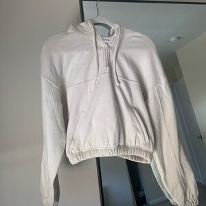 ALO Cropped Hooded Sweatshirt